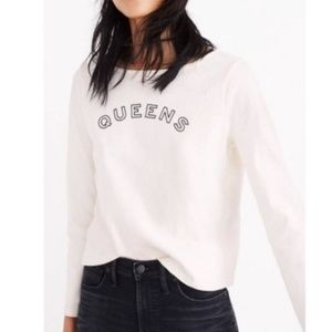 Madewell Queens Crop T Shirt